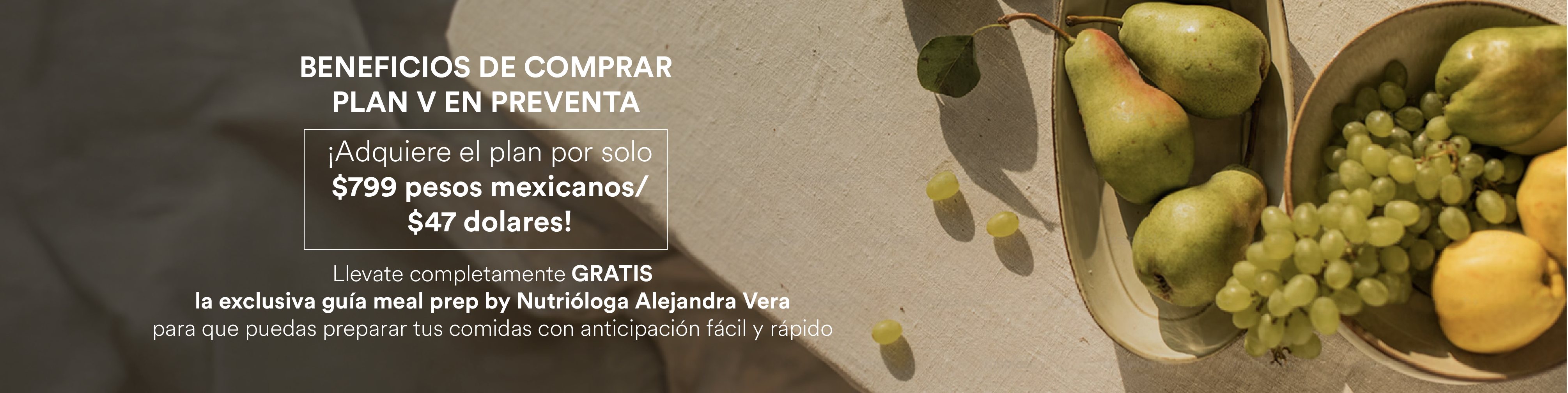 Plan V a precio especial